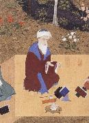 unknow artist The Poet Nizami sits in the highest rank among the great Persian poets of the past oil painting picture wholesale